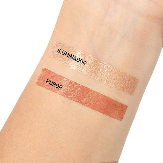 Rubor Iluminador Barra Retro Stick