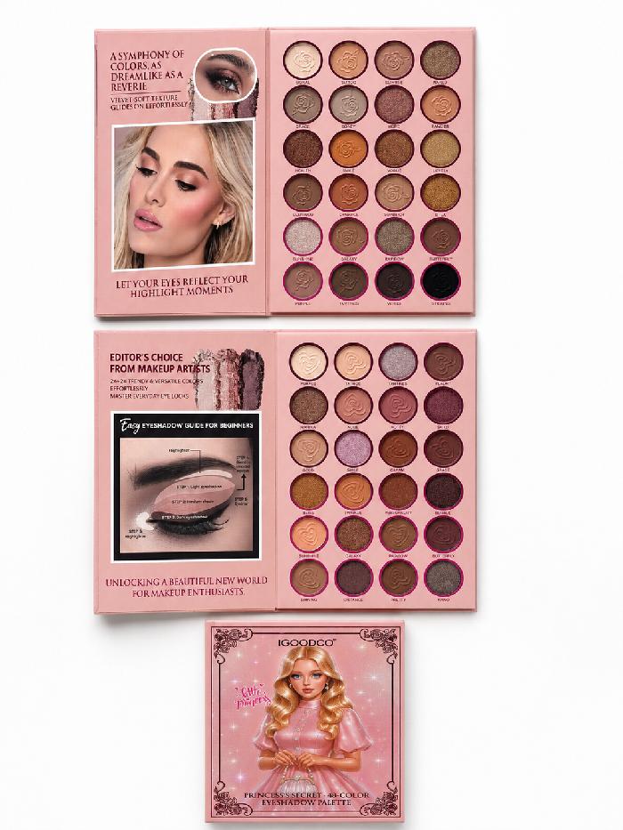 Book De Sombras 48 Tonos Princess Secret Igoodco Ref Ig3262