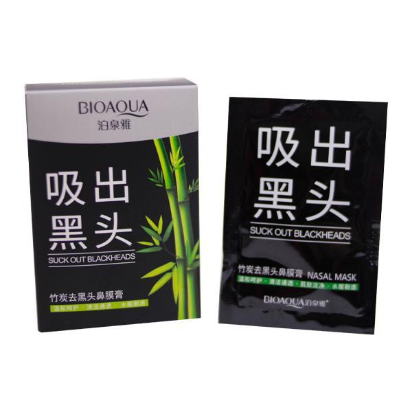 Display *10 Unds De Mascarilla Facial Punto Negros Bioaqua Ref BQY56006