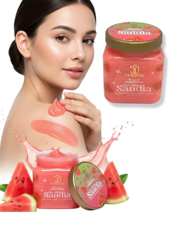 Mantequilla corporal Star Shine sandía 400ml