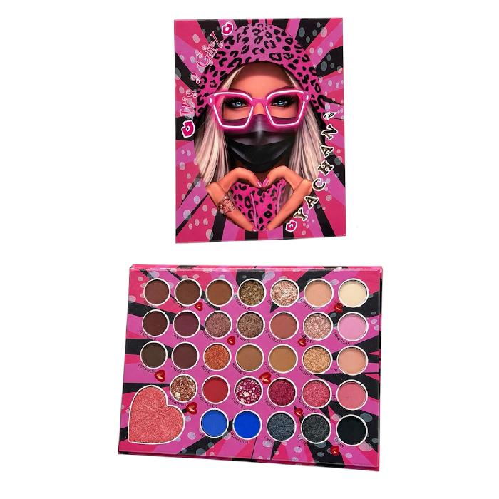 PALETA DE SOMBRAS X33 TONOS ITS A GIRL YACHAN BEAUTY REF YC807