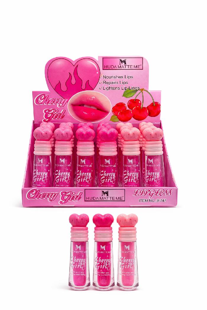 Lip Gloss Magic Cherry Girl Huda Matte