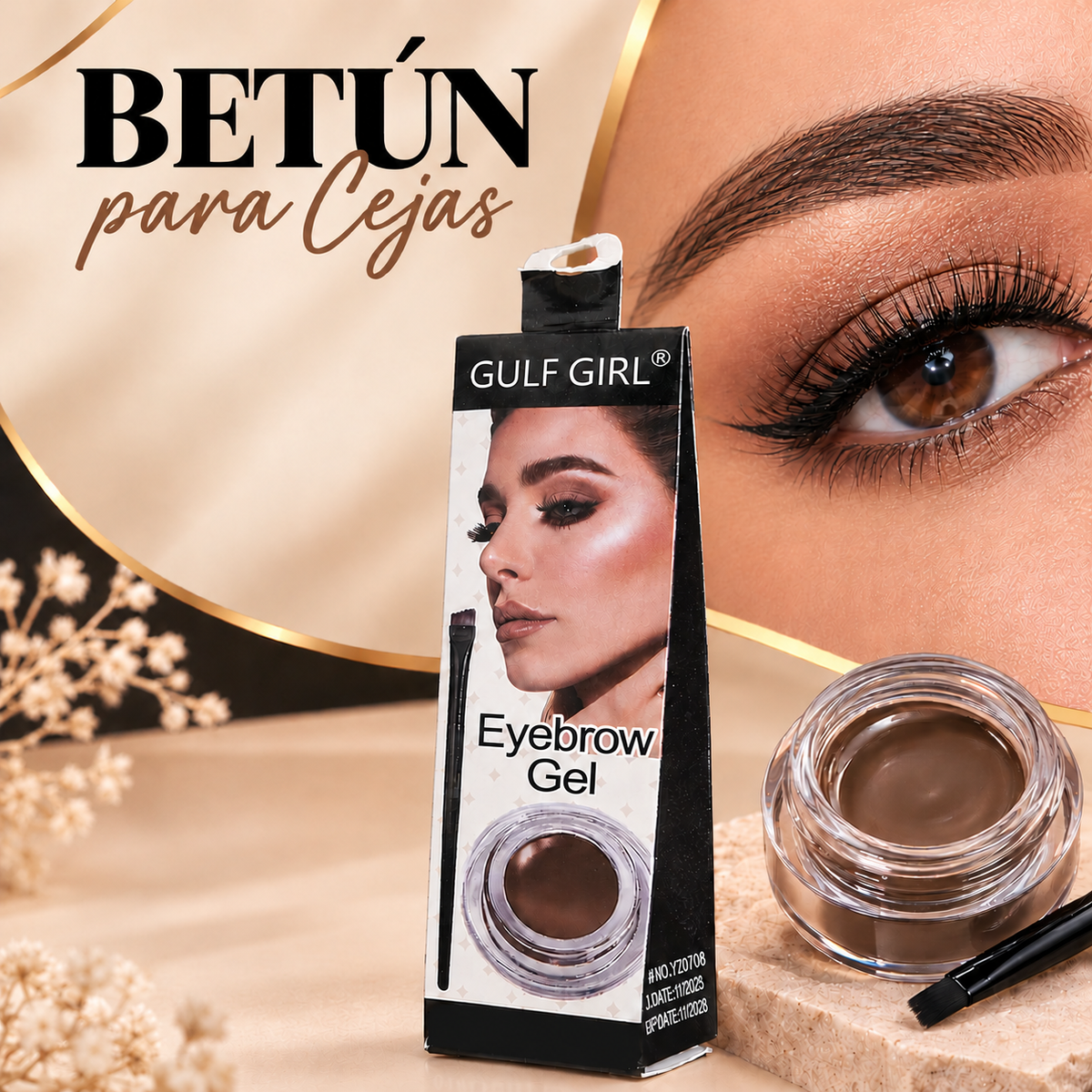 KIT BETÚN PARA CEJAS GULF GIRL REF PP026