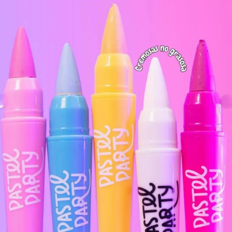 Kit x5 Pintucaritas Neon Party – Trendy