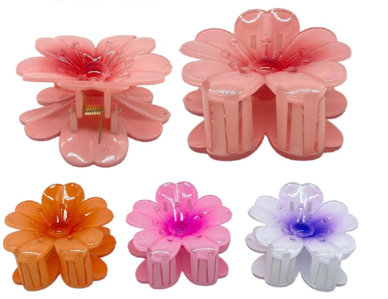 Ganchos Para El Cabello Flor Colores Sur