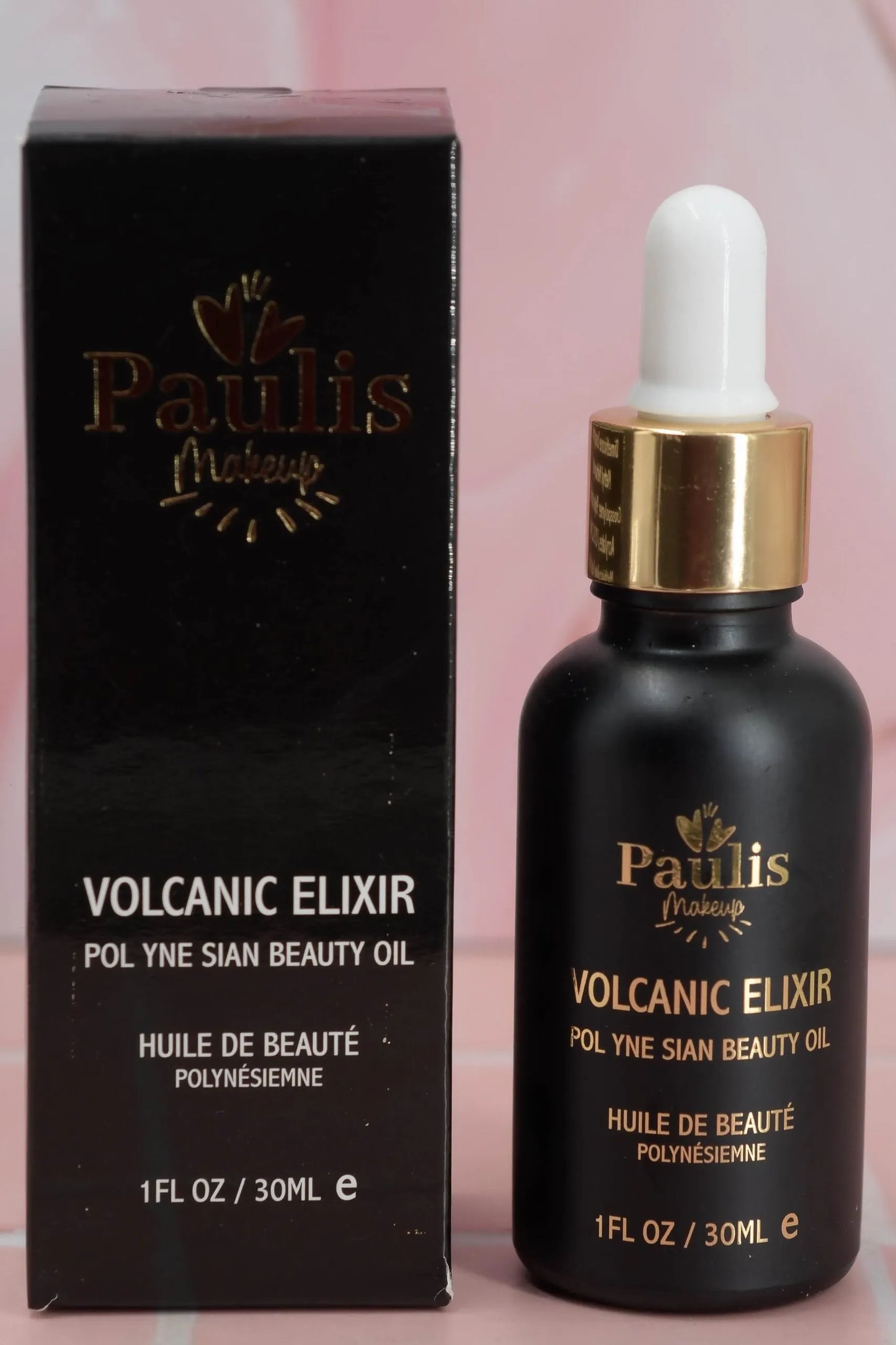 Serum Facial Volcanic Elixir – Paulis (Negro)