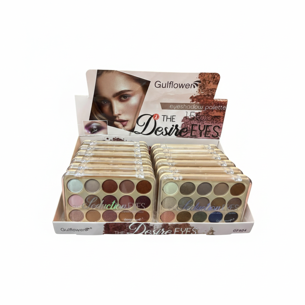 Sombra The Seduction Eyes 15 Tonos – Paleta Irresistible