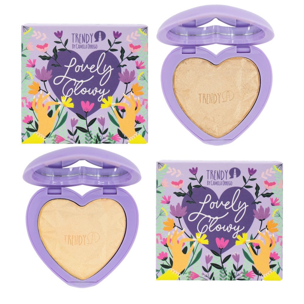 Iluminador Lovely Glowy Trendy Ref LG02