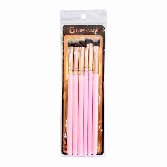 Kit de brochas para ojos x6 - color surtido