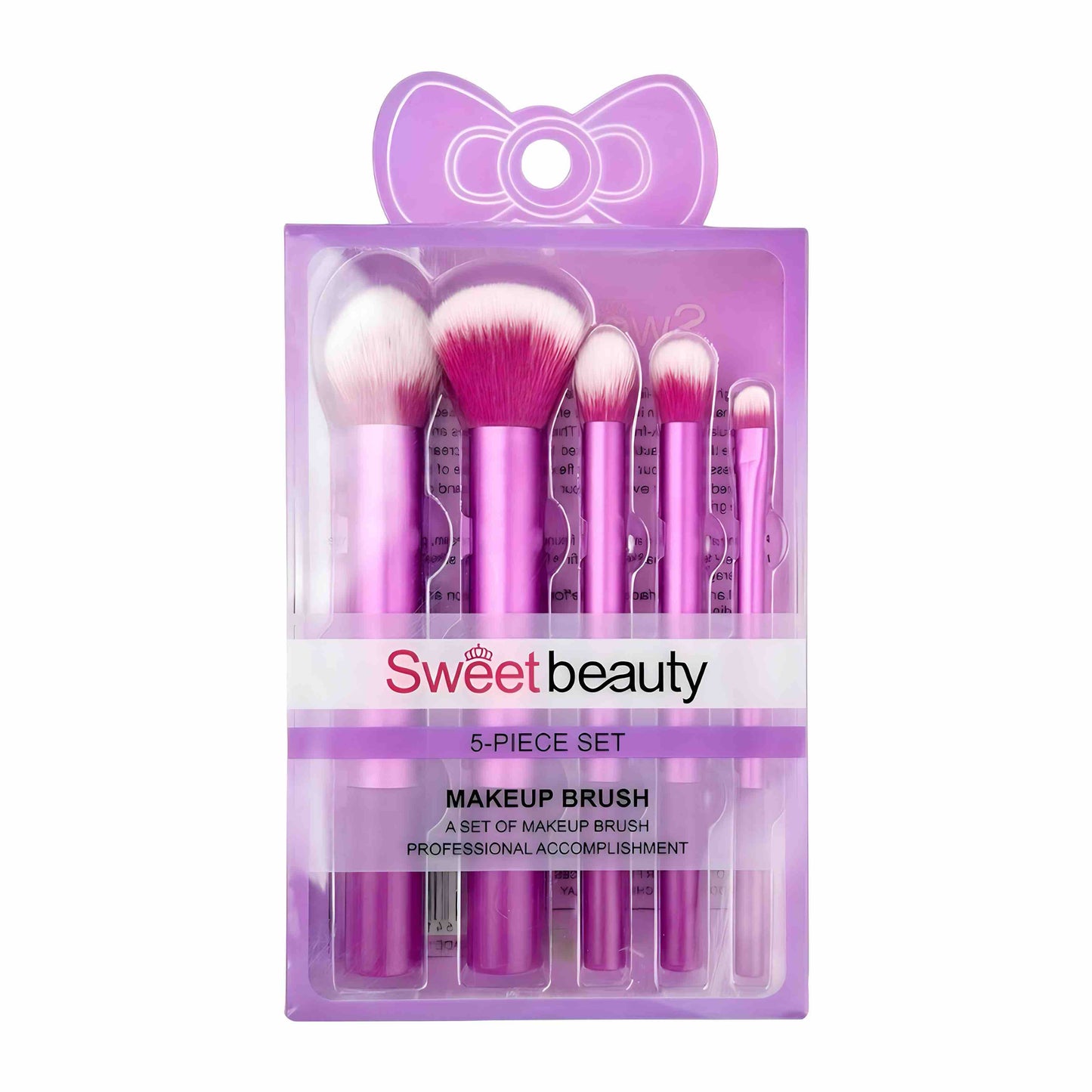 Kit de brochas x5 unidades | Sweet Beauty