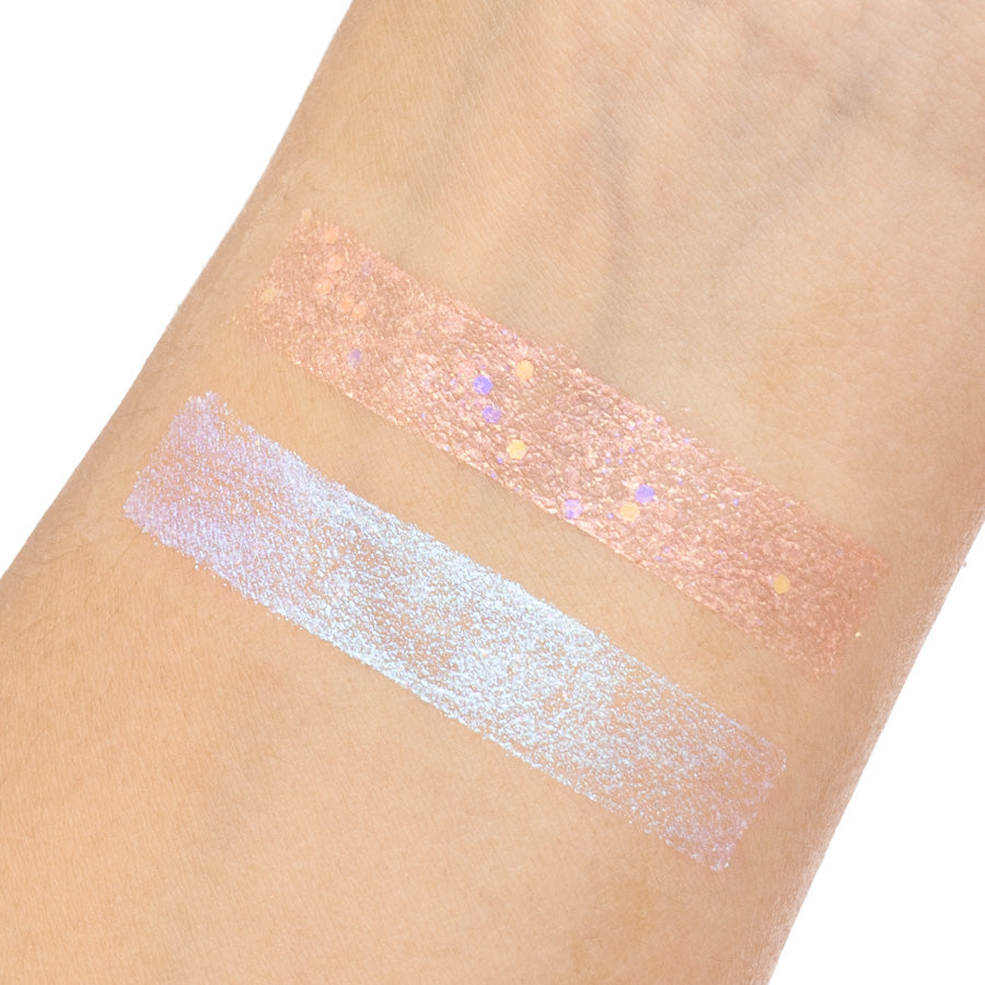 Sombra liquida glitter champagne Trendy