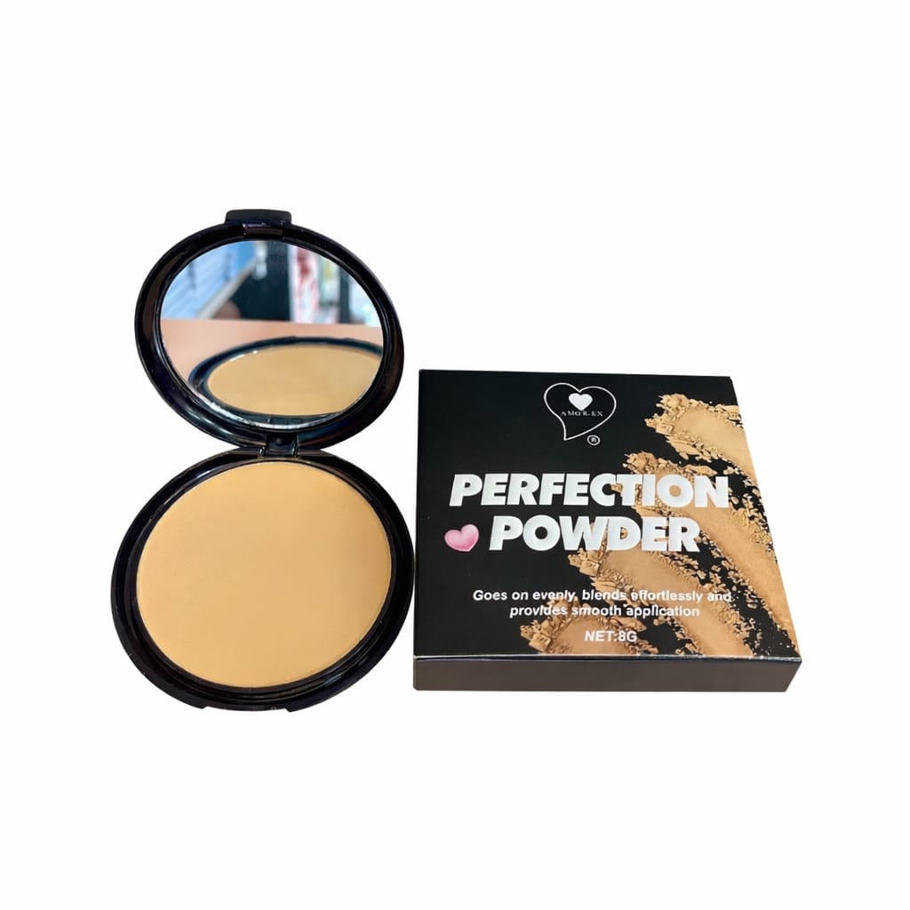 Polvo Compacto Perfection Powder – Acabado Suave y Sin Brillo