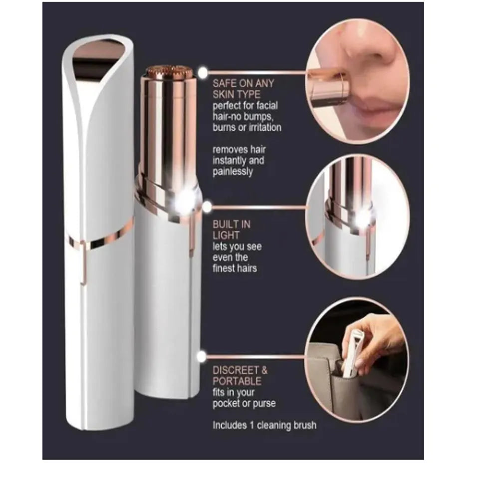 Depilador Eléctrico Facial Recargable