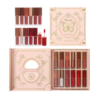 Set 12 Unds Labiales Y Lip Gloss Surtidos Igoodco Ref TK3267