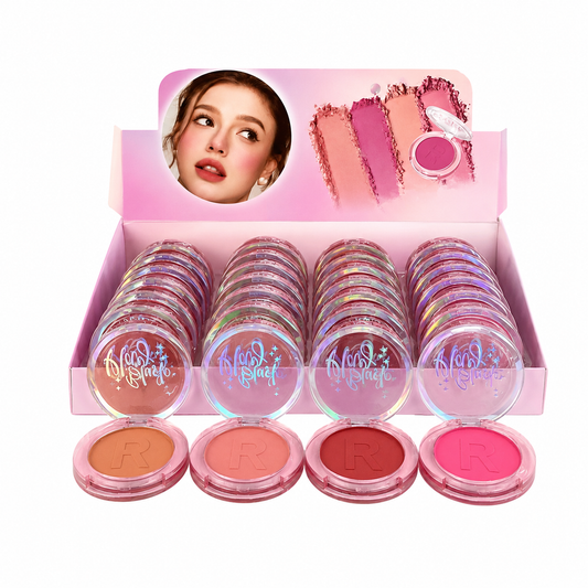 Rubor Compacto Blush Play Ribiabeauty Tonos Surtidos Ref RB2233