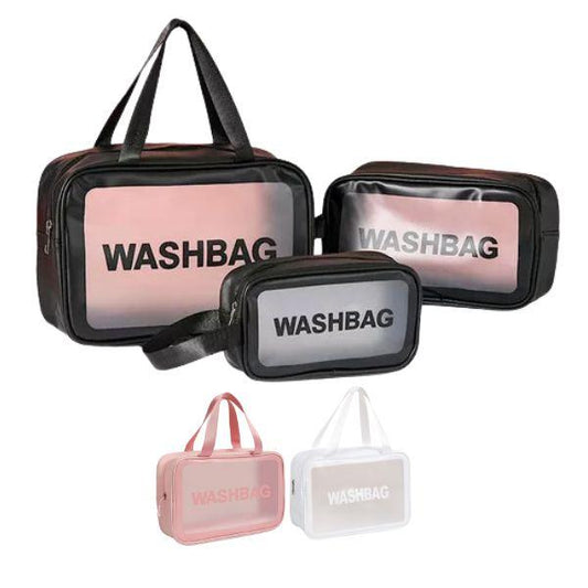 Kit 3 Cosmetiqueras Organizadoras Washbag