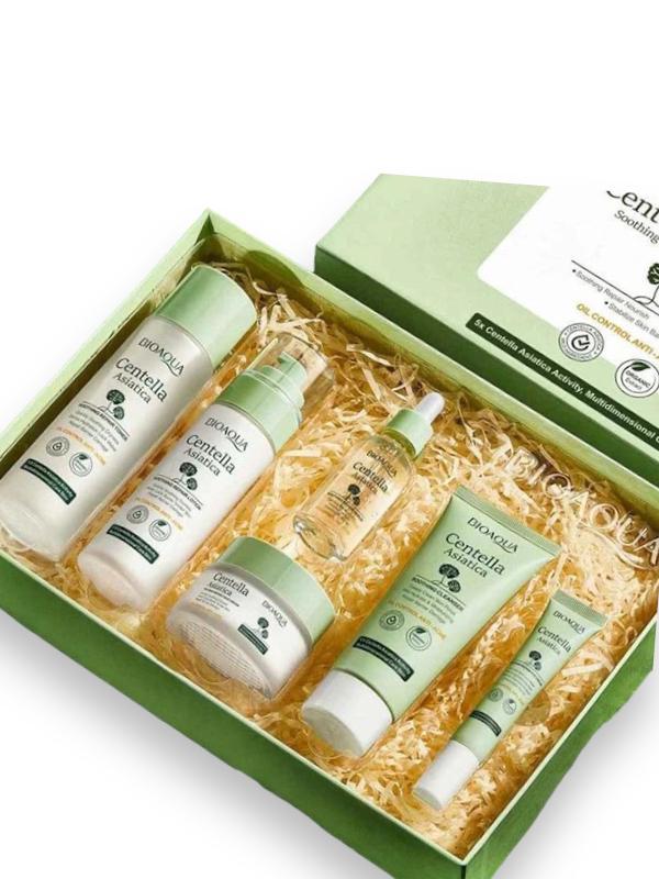 KIT DE CUIDADO FACIAL DE CENTELLA ASIATICA BIOAQUA *6 REF BQY45980