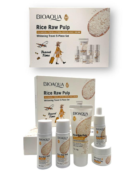 Kit de Cuidado Facial Viajero Bioaqua – 5 Piezas