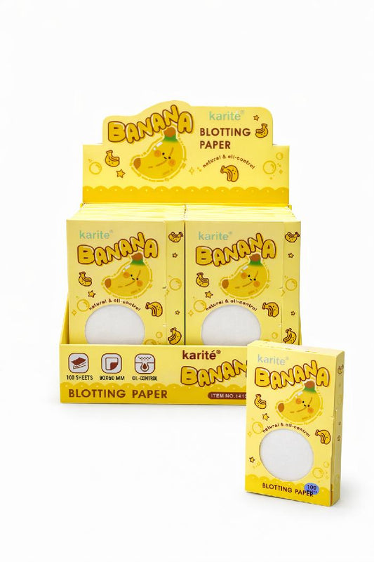 Papel Absorvente De Grasa Banana Karite Ref 1416-47A