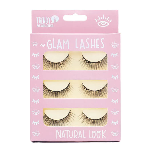 Pestañas  Set x 3 Und Glam Lashes