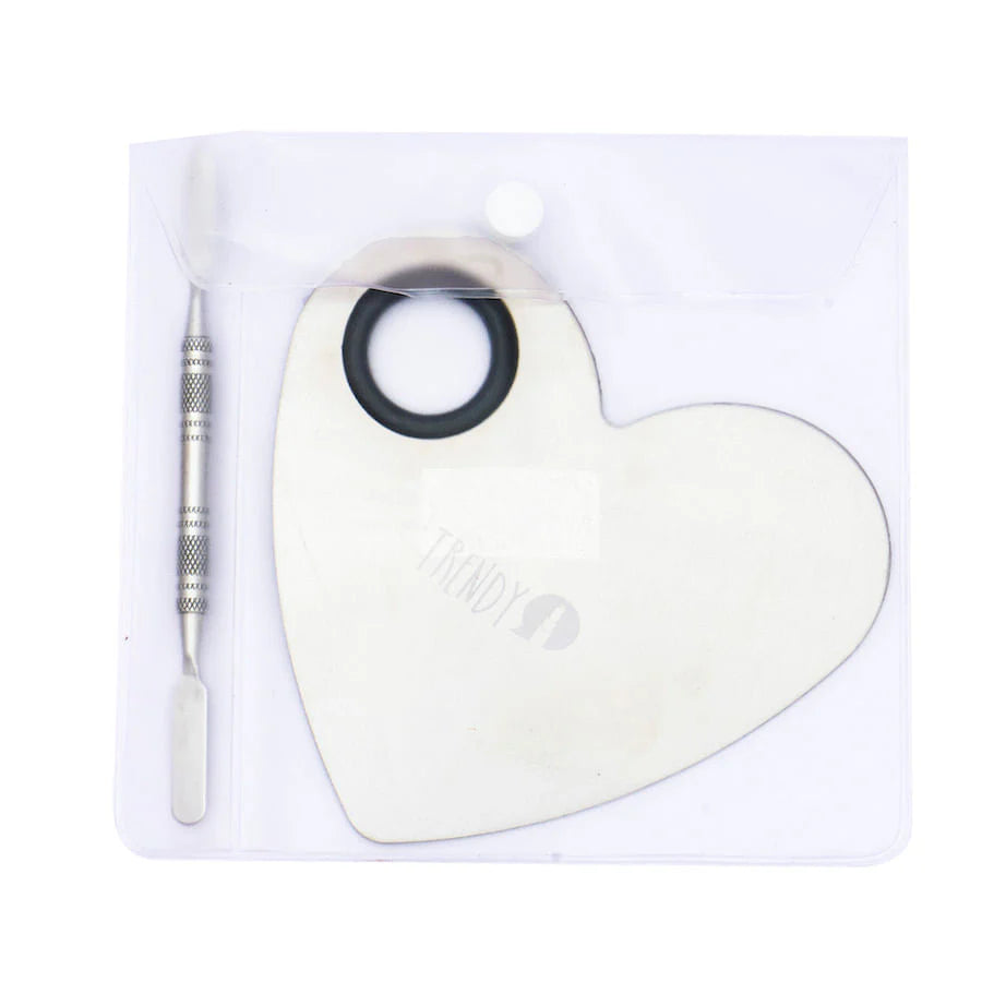 Paleta Mezcladora en Acero Quirúrgico + Espátula