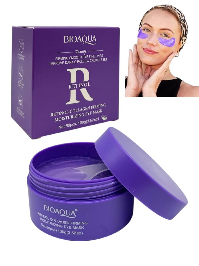 Colágeno De Ojeras Retinol Bioaqua 40 Pares Ref BQY97965
