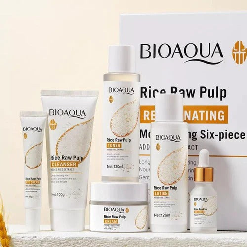 Kit Bioaqua De Arroz Aclarante
