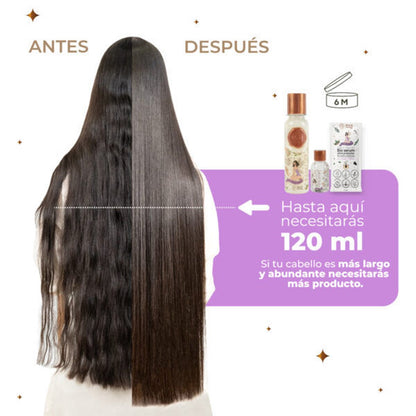 Keratina Evolución – Ritual Botánico | Alisado y Brillo Natural + obsequio
