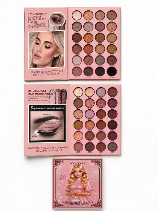 Book De Sombras 48 Tonos Princess Secret Igoodco Ref Ig3262
