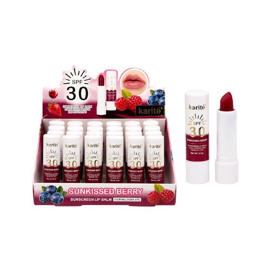 BALSAMO LABIAL APORTA COLOR SPF30 SUNKISSED BERRY KARITE REF 29249-47C