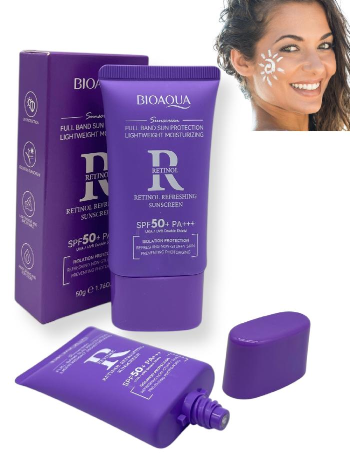 PROTECTOR SOLAR SPF50 RETINOL BIOAQUA REF BQY81698