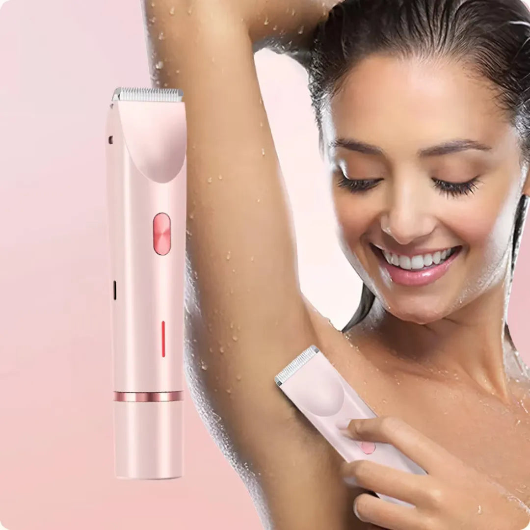 DEPILADORA ZENTORA™ 2-EN-1 IMPERMEABLE: TU PIEL DE SEDA SIN DOLOR