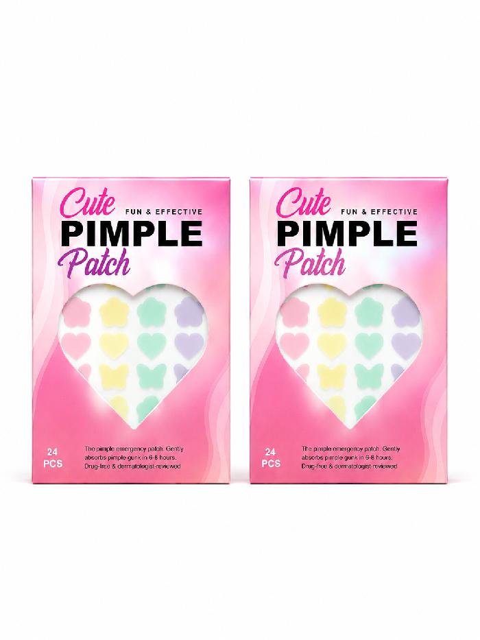 Sticker Anti Acne Pimple Motivos Surtidos Ref Zs-083