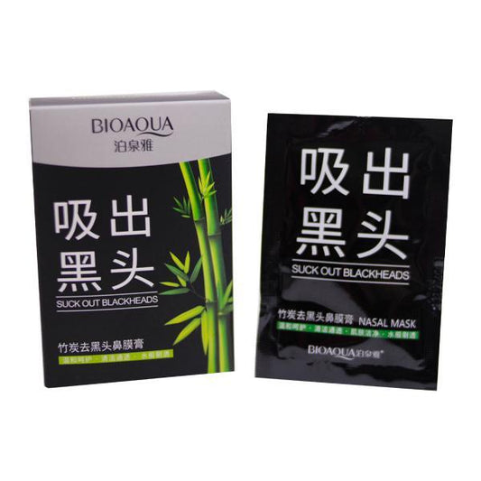 Display *10 Unds De Mascarilla Facial Punto Negros Bioaqua Ref BQY56006