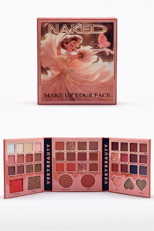 Paleta De Sombras En Book X43 Tonos Princess Girl Naked Ref N235