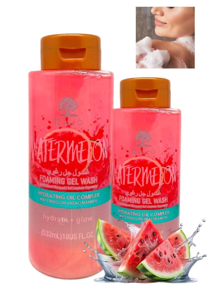 Gel De Baño Corporal Watermelon Rako 532 Ml Ref RK1336