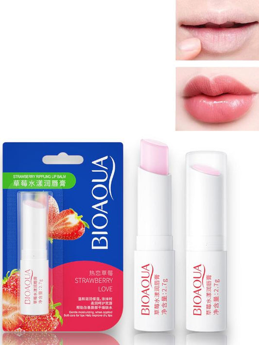Bálsamo labial de fresa Bioaqua