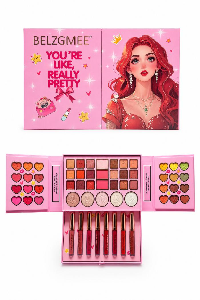 Set De Sombras Y Labiales E Iluminadores You Re Like Belzgmee Ref 9072