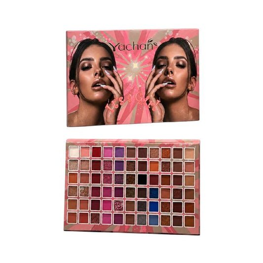 PALETA DE SOMBRAS X66 TONOS ITS A GIRL YACHAN REF YC829