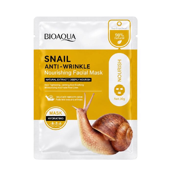 MASCARILLA EN VELO SNAIL ANTI WRINKLE BIOAQUA REF BQY41838