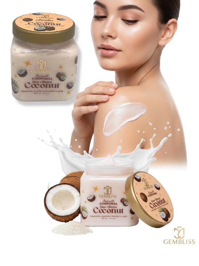 Mantequilla Corporal Star Shine Coconut 400ml Gembliss
