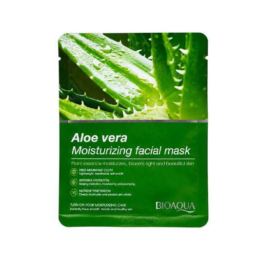 MASCARILLA EN VELO DE ALOE VERA BIOAQUA REF BQY12432