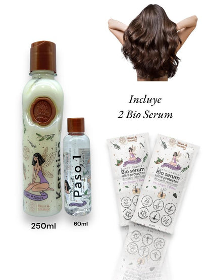 Kit keratina 250ml Ritual Botánico