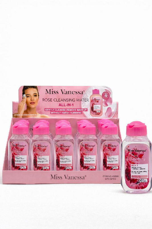 Agua Micelar Desmaquillante Rosas Miss Vanessa