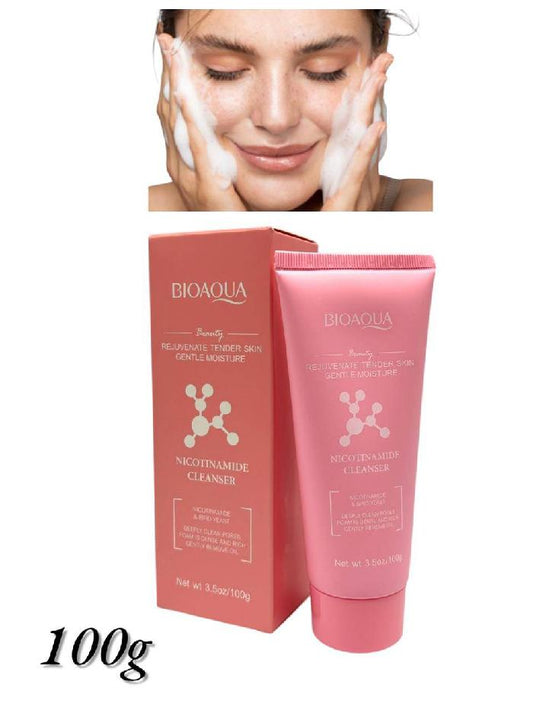 Jabón Facial De Nicotinamida Bioaqua 100 Gr Ref BQY50595