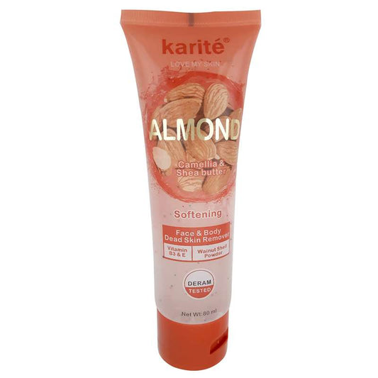 Removedor de Células Muertas Almendra Karité – Rostro y Cuerpo (80ml)