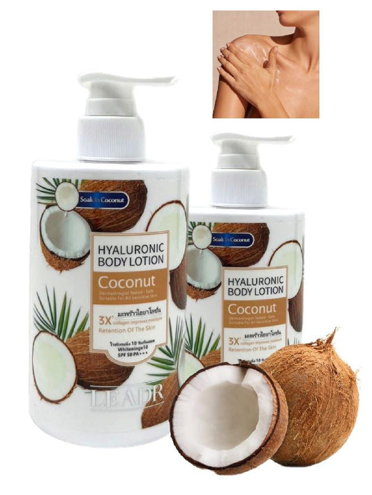 Loción Corporal Ácido Hialurónico Coco FPS50 Leadr