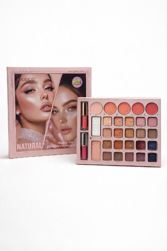 Set de Sombras Labial Rubor e Iluminadores Super Great Igoodco Ref IG3276