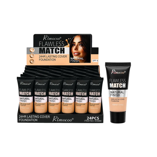 Base Flawless Match Natural Finish Rimocoo Tono Único Ref W5968
