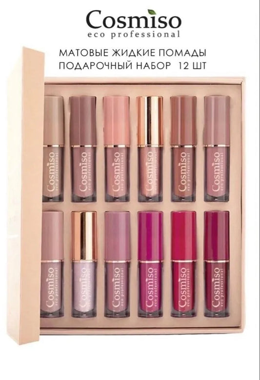 Set de Labiales Líquidos Mate – Cosmiso